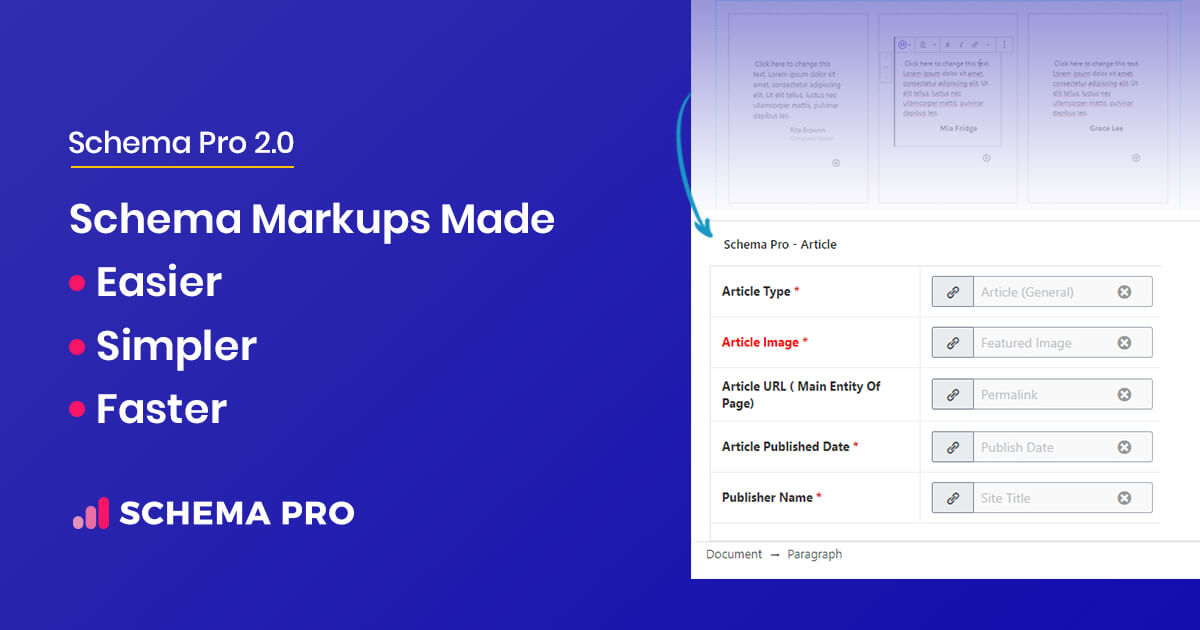 Schema Pro 2.0 - Schema Markup Made easy