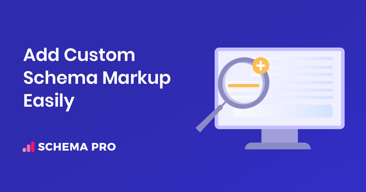 Custom schema markup